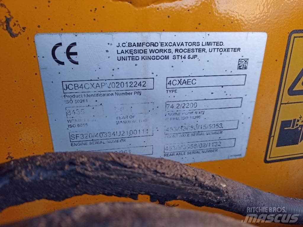 JCB 4 CX Koparko-ładowarki