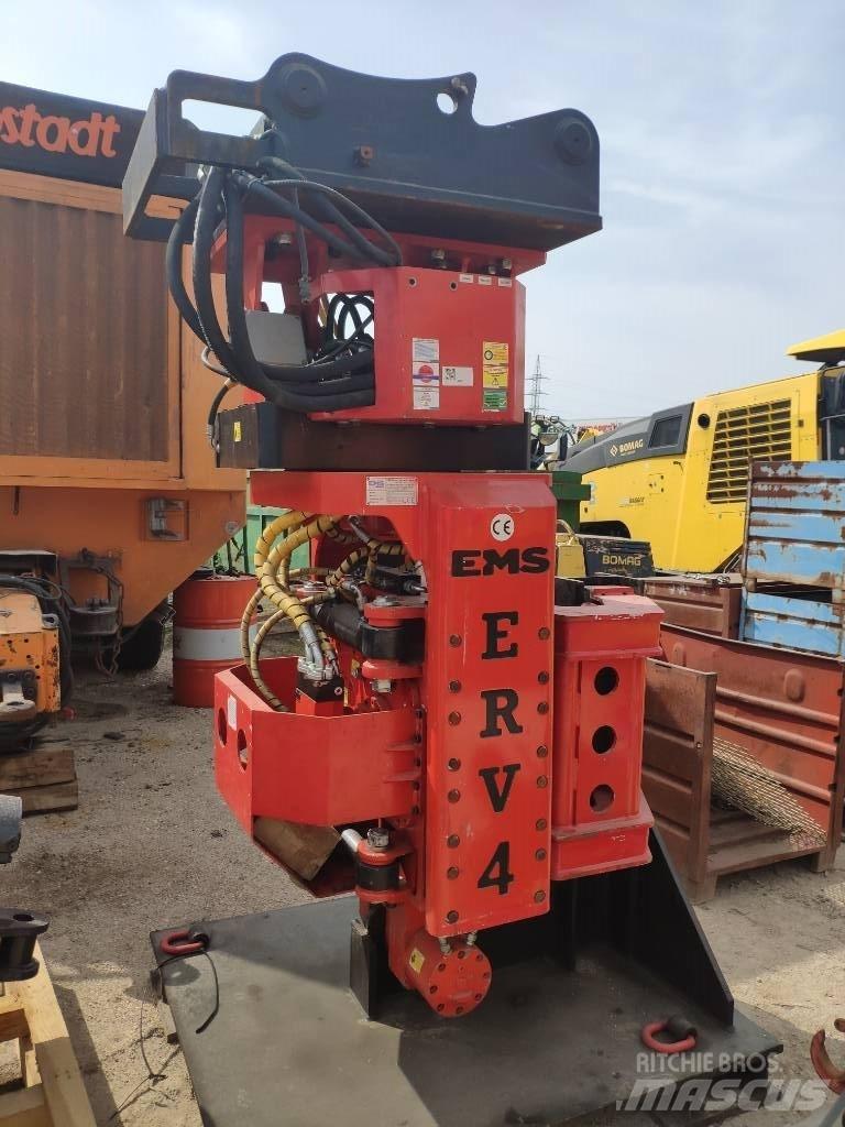  EMS ERV4 Side Grip Wibracyjne maszyny do palowania