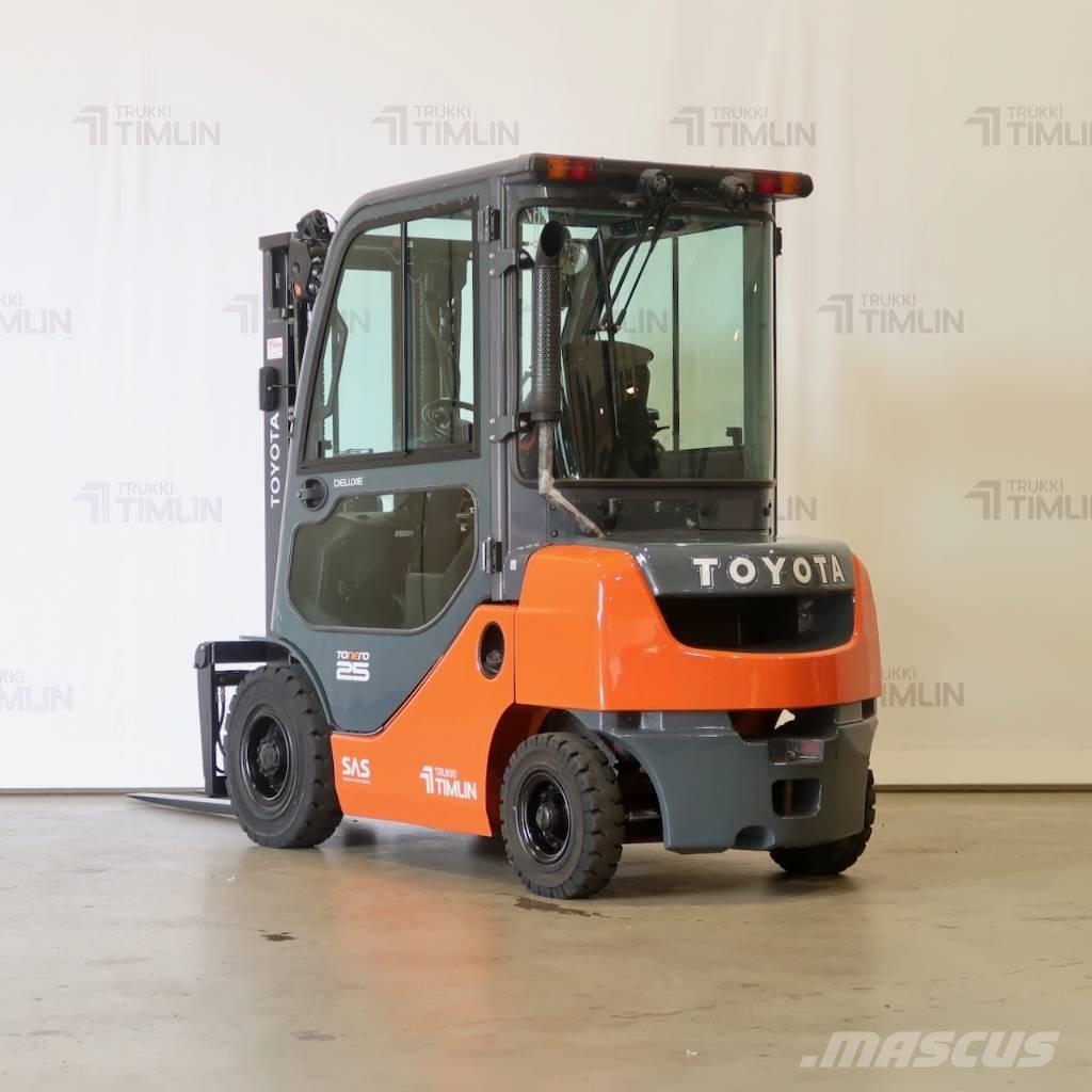 Toyota 52-8FDF25 Wózki Diesla