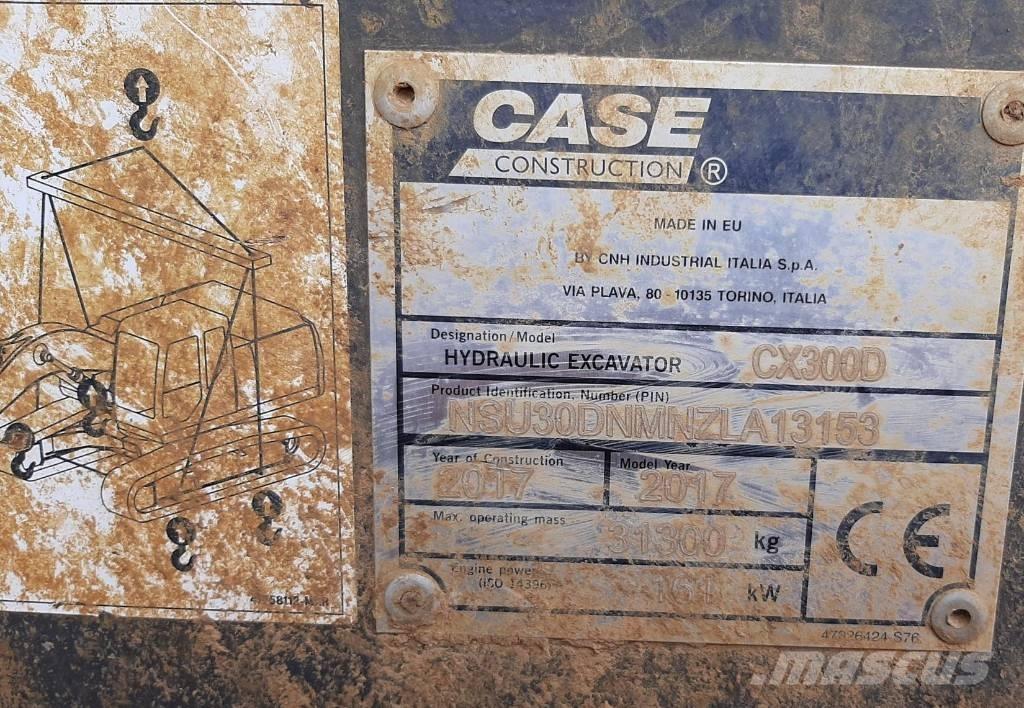 CASE CX 300 D Magazynowanie - Inne