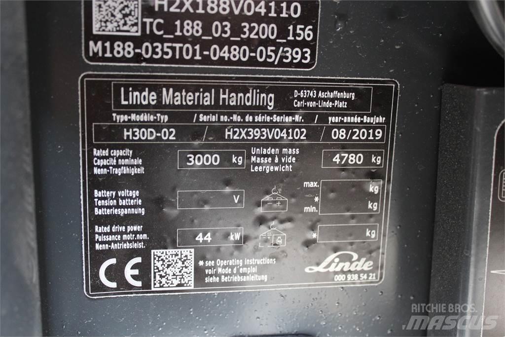 Linde H30D Wózki Diesla