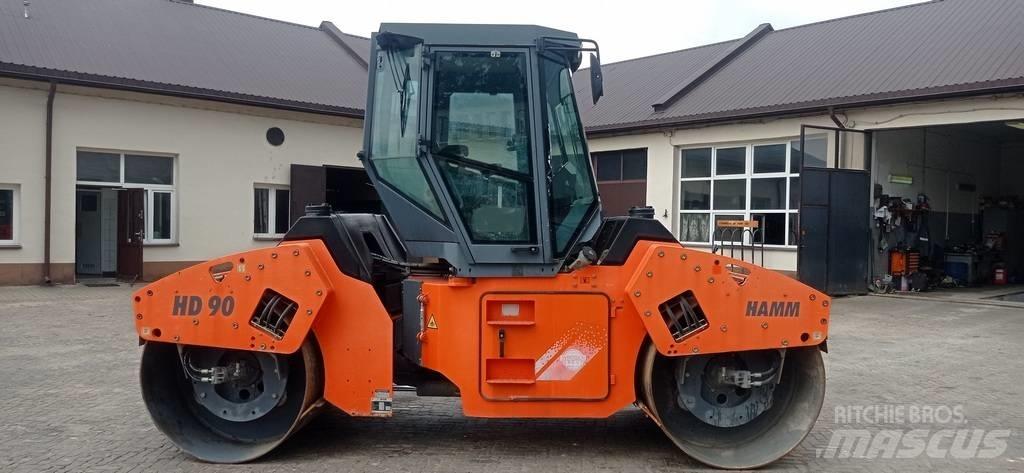 Hamm HD 90 Walce dwubębnowe