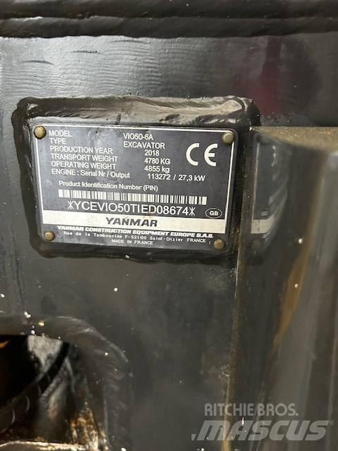 Yanmar Vio 50 Minikoparki