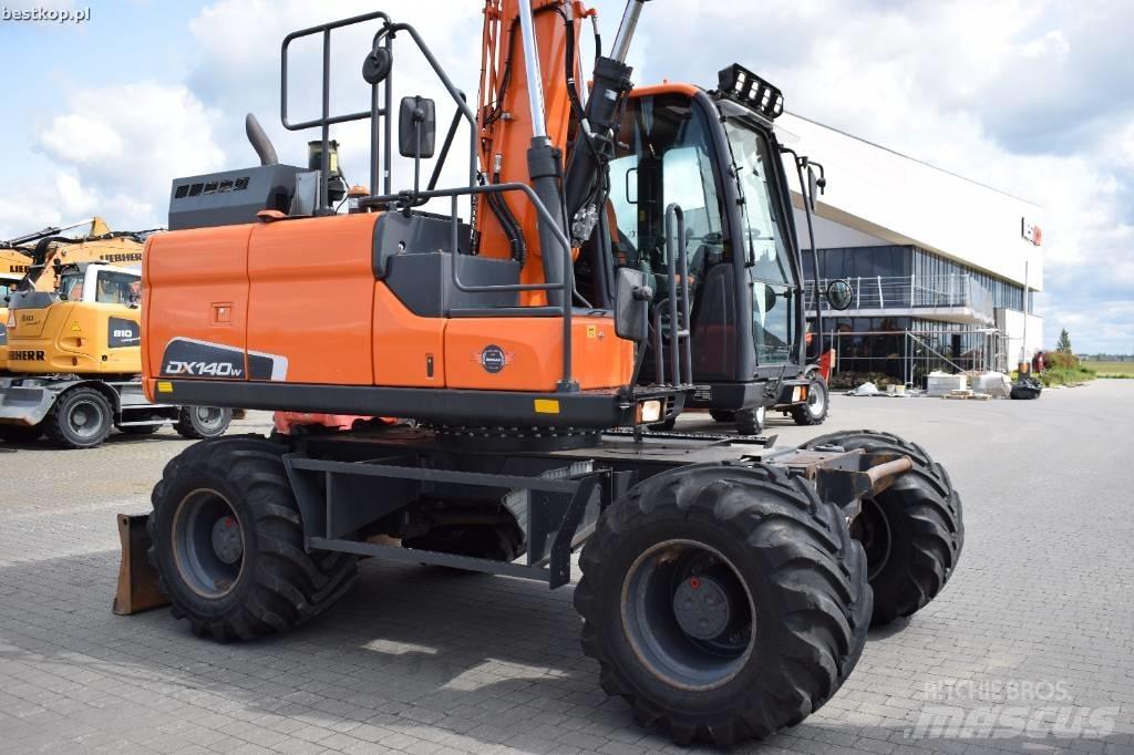 Doosan DX 140 W-5 Koparki kołowe