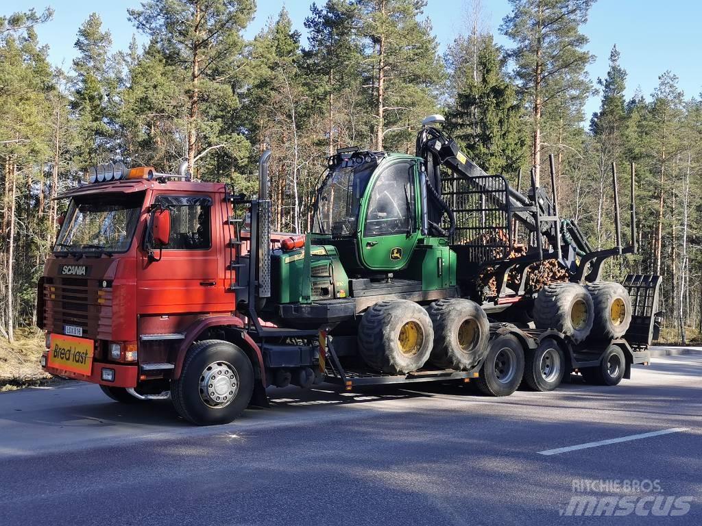 Scania 142/143 Samochody do przewozu maszyn leśnych