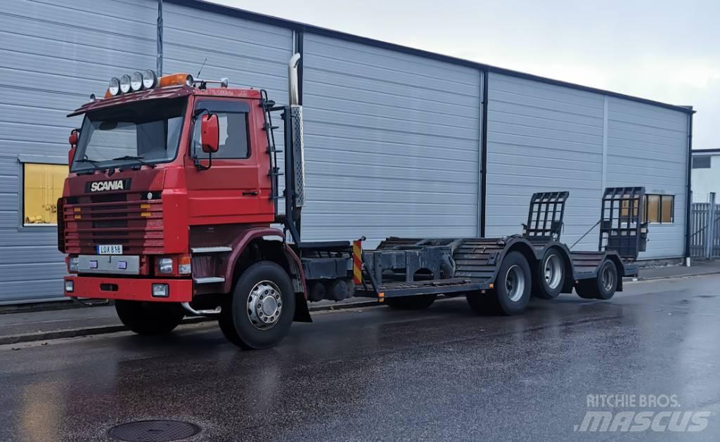 Scania 142/143 Samochody do przewozu maszyn leśnych