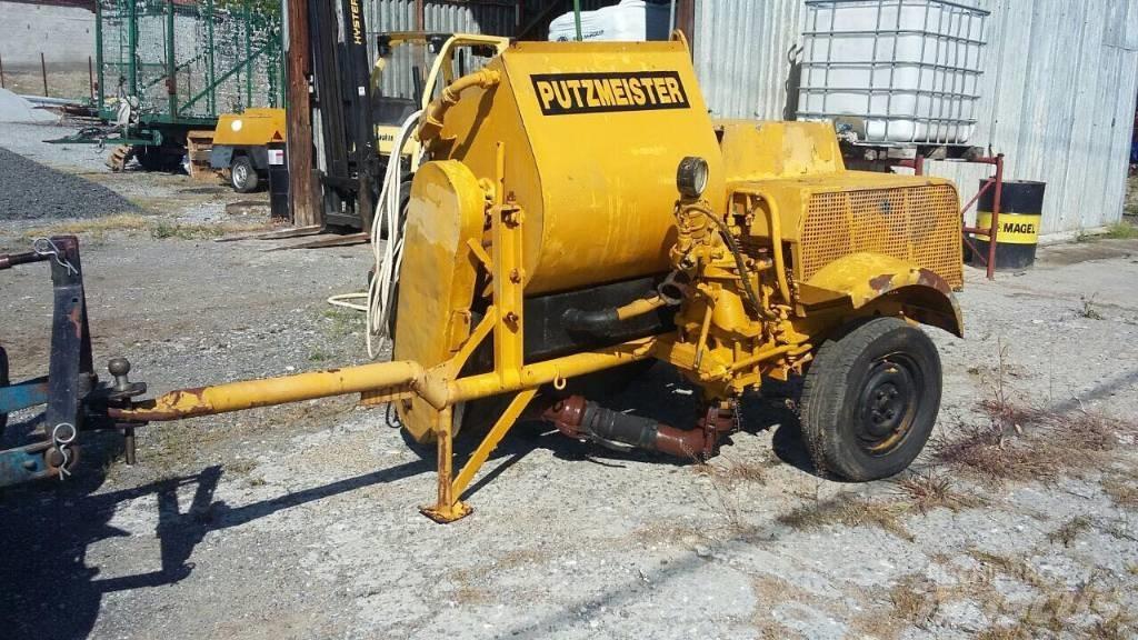 Putzmeister P 13 E Pompy do jastrychu