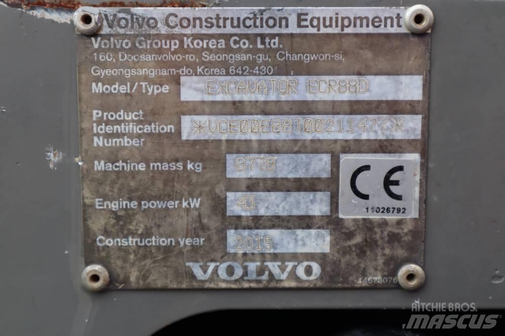 Volvo ECR88D Midikoparki  7t - 12t
