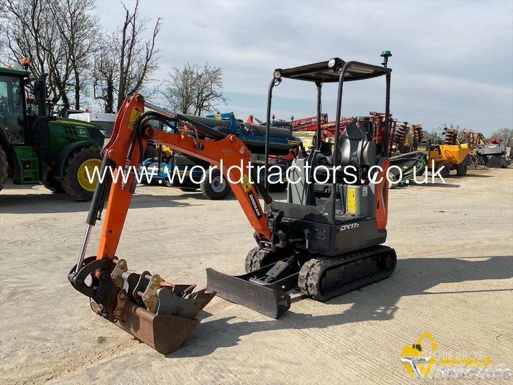 Doosan DX 17 Minikoparki