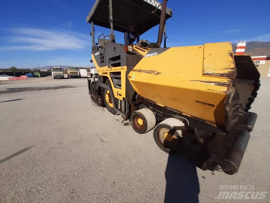 Volvo ABG 6870 Rozściełacze do asfaltu