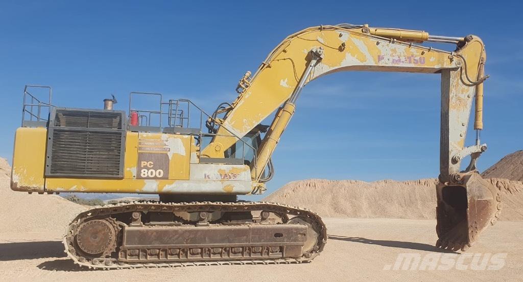 Komatsu PC 800-6 Koparki gąsienicowe