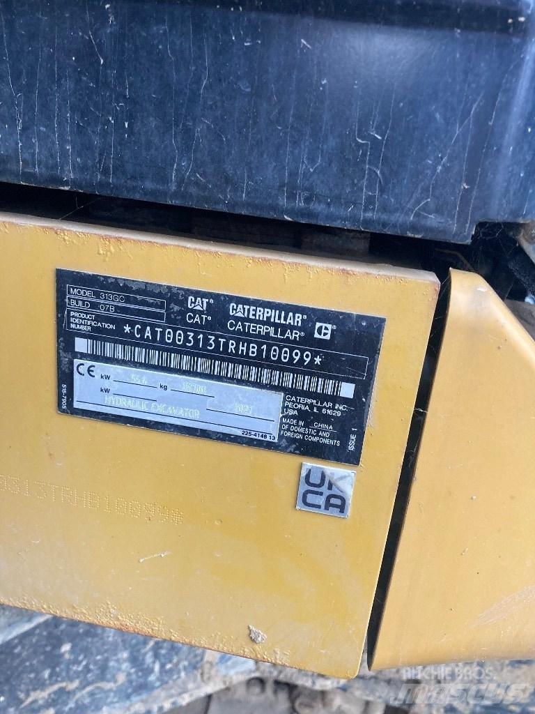 CAT 313 GC - nextgen Koparki gąsienicowe