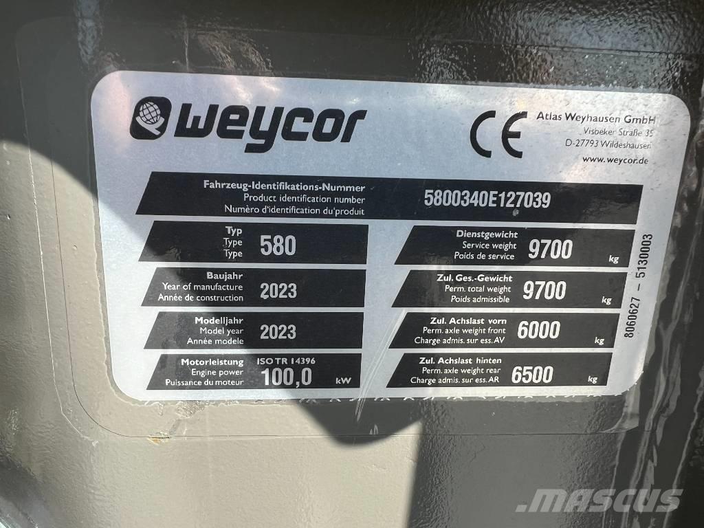 Weycor AR 580 Ładowarki kołowe