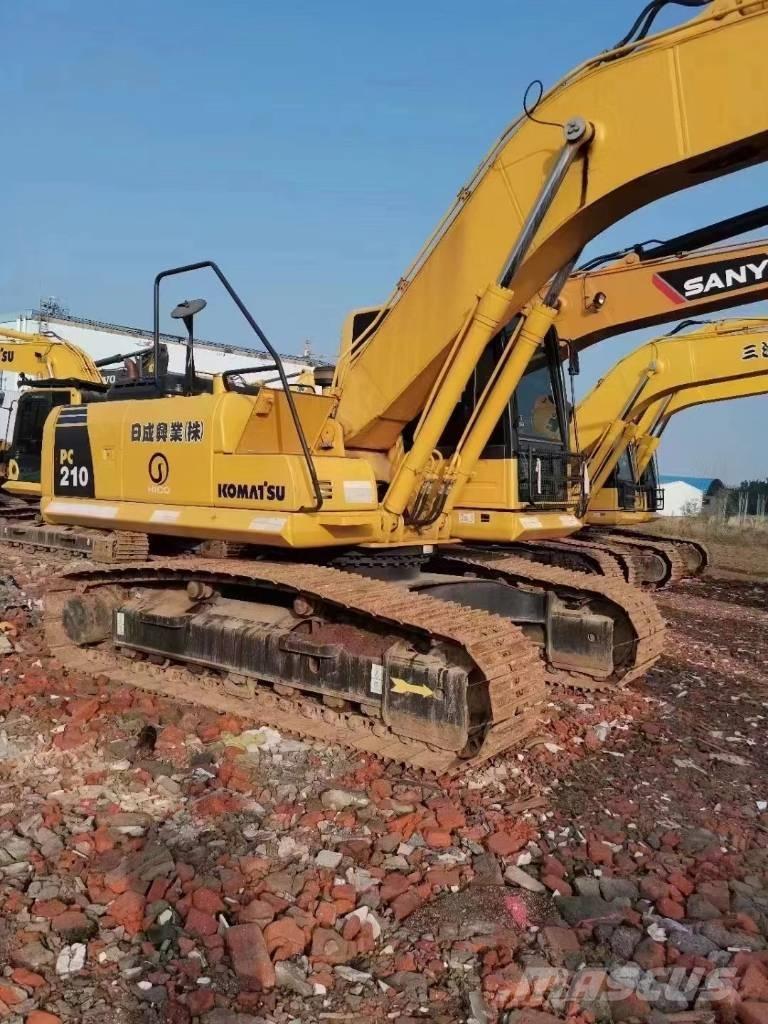 Komatsu pc 210 Koparki gąsienicowe