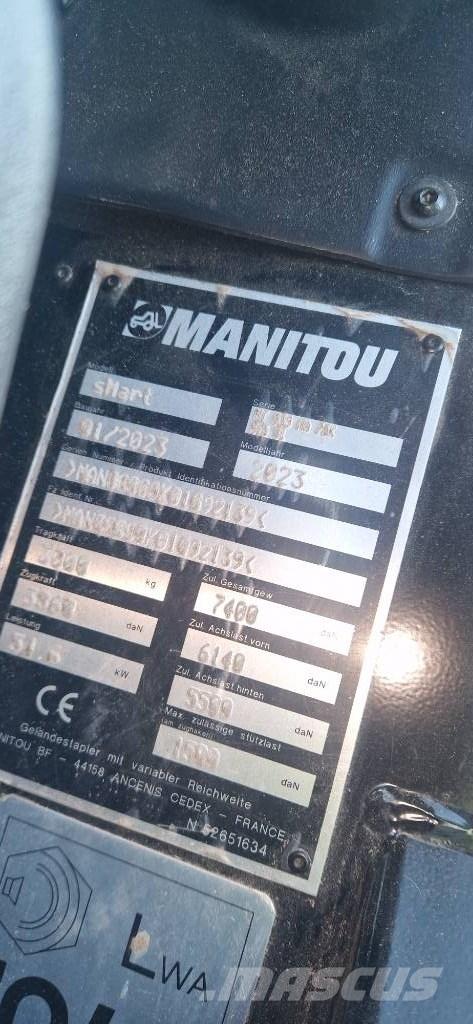 Manitou MT930 HA 75K Ładowarki teleskopowe