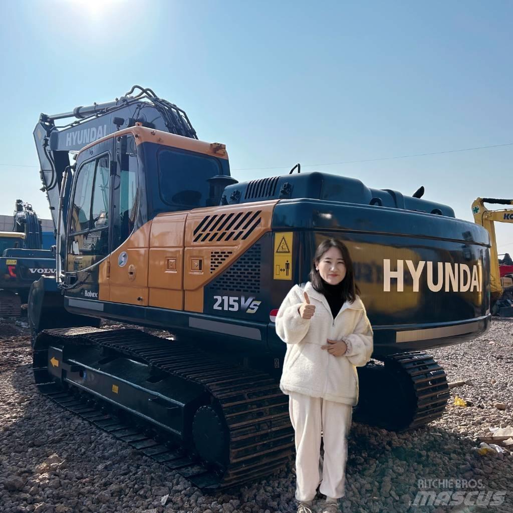 Hyundai 215 Koparki gąsienicowe