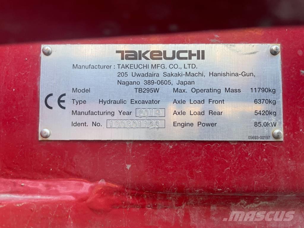 Takeuchi TB 295 W Koparki kołowe