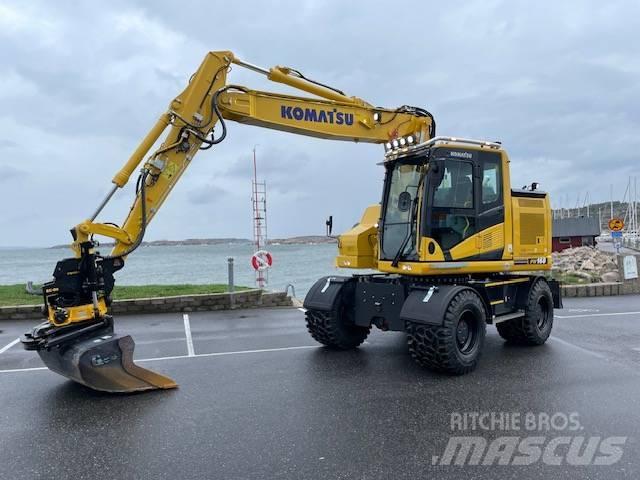 Komatsu PW168-11 Koparki kołowe