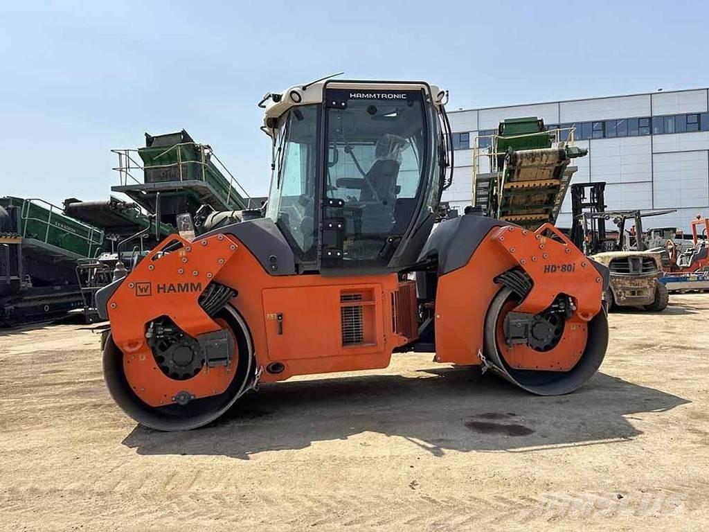 Hamm HD+80i Ubijaki wibracyjne