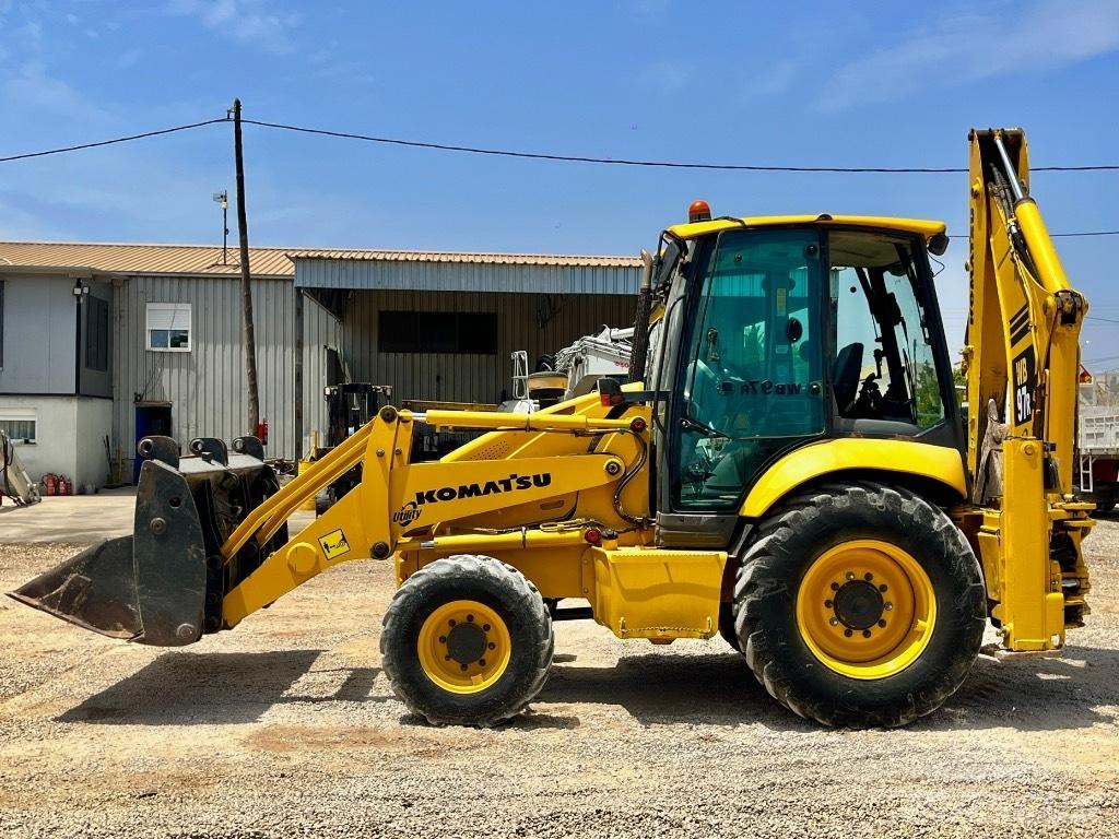 Komatsu WB 97 R Koparko-ładowarki