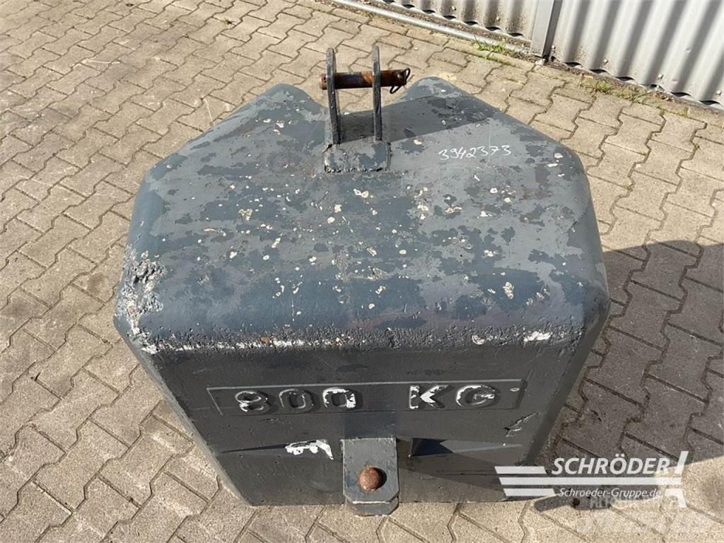  800 KG STAHLBETON Inne akcesoria do ciągników