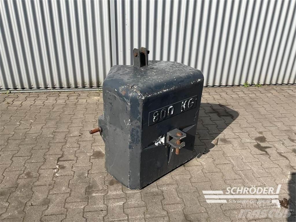  800 KG STAHLBETON Inne akcesoria do ciągników