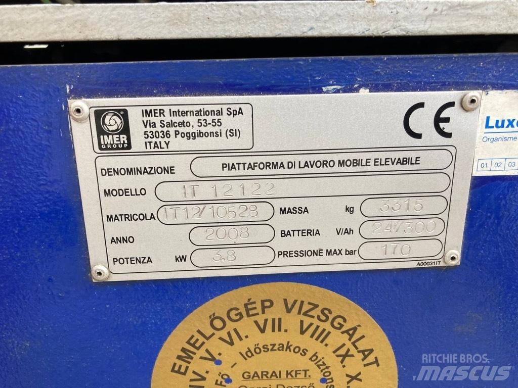 Iteco IT 12122 Podnośniki nożycowe