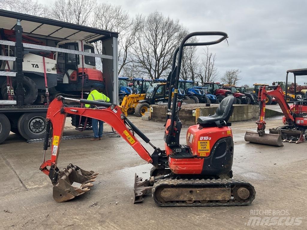Kubota U 10-3 Minikoparki