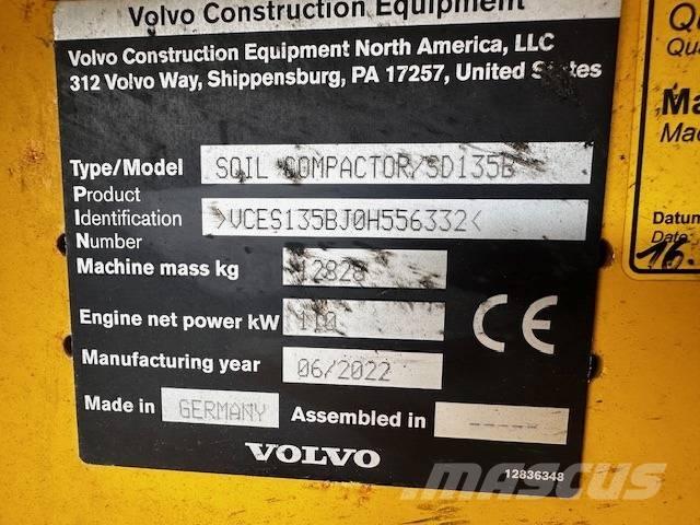 Volvo SD 135 B Walce jednobębnowe