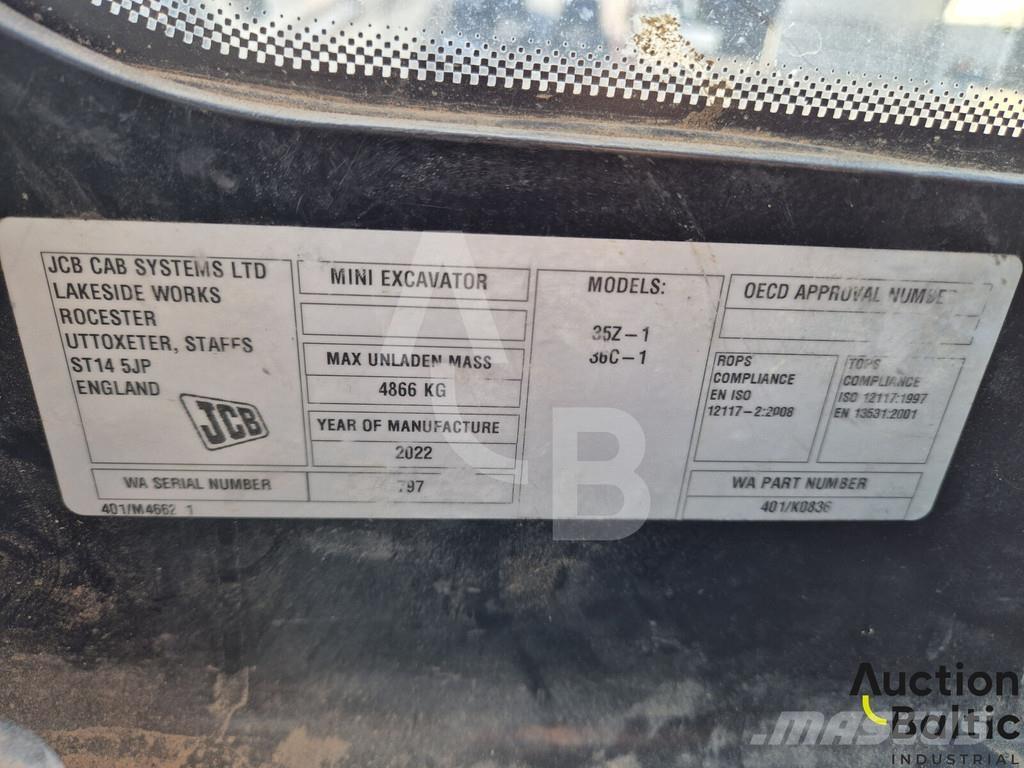 JCB 36C-1 Minikoparki