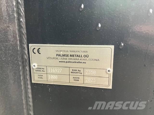 Palmse Trailer D1000 Wywrotki rolnicze