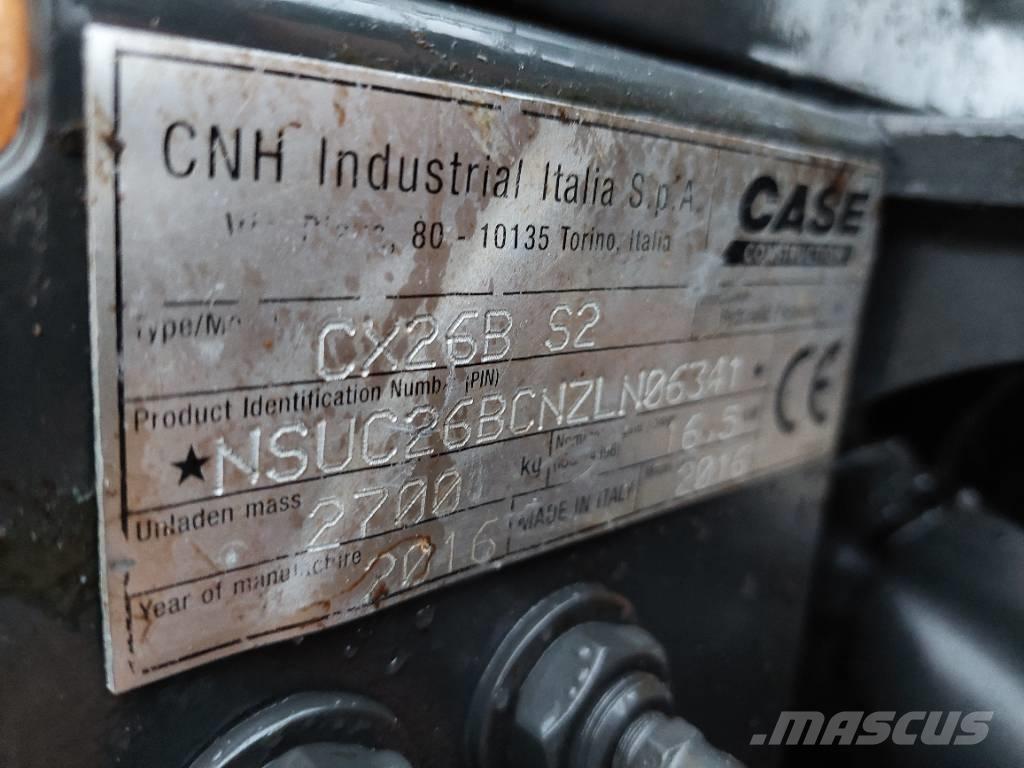 CASE CX 26 B Minikoparki