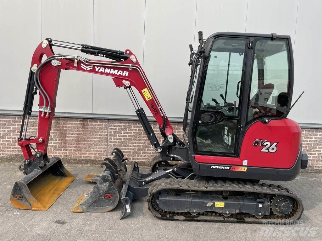 Yanmar SV26 Minikoparki