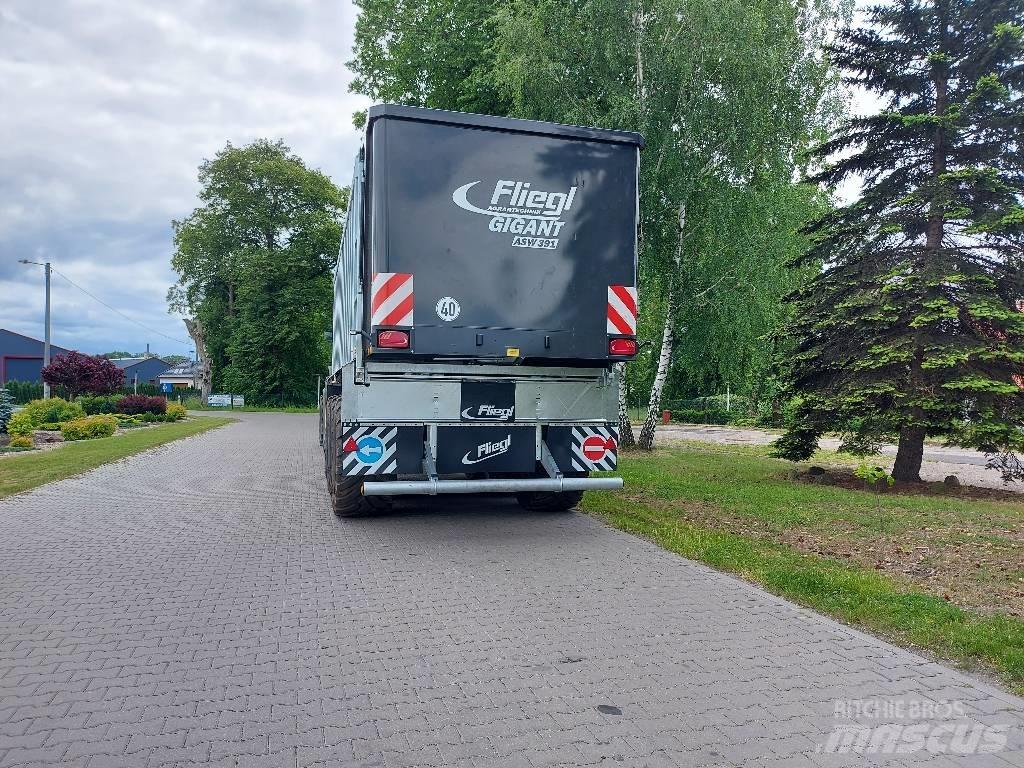 Fliegl ASW 391 Przyczepy ogólnego zastosowania