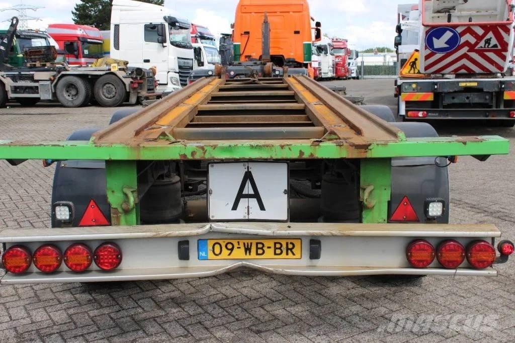Burg 3X SAF Przyczepy do transportu kontenerów