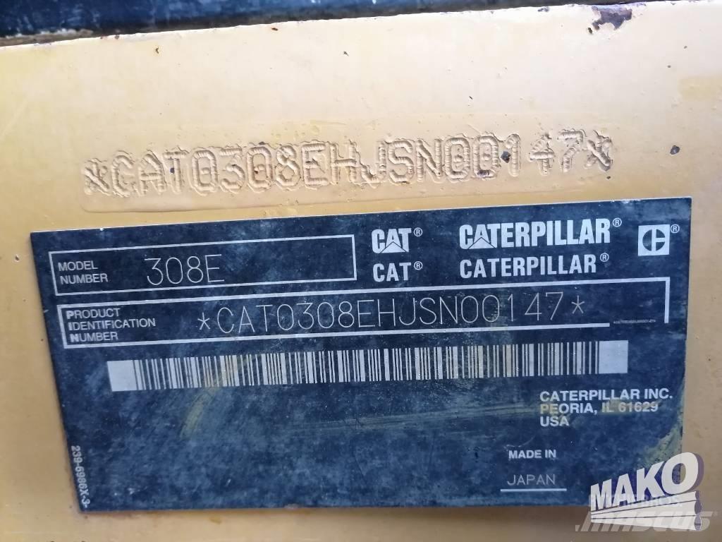 CAT 308 E CR Koparki gąsienicowe