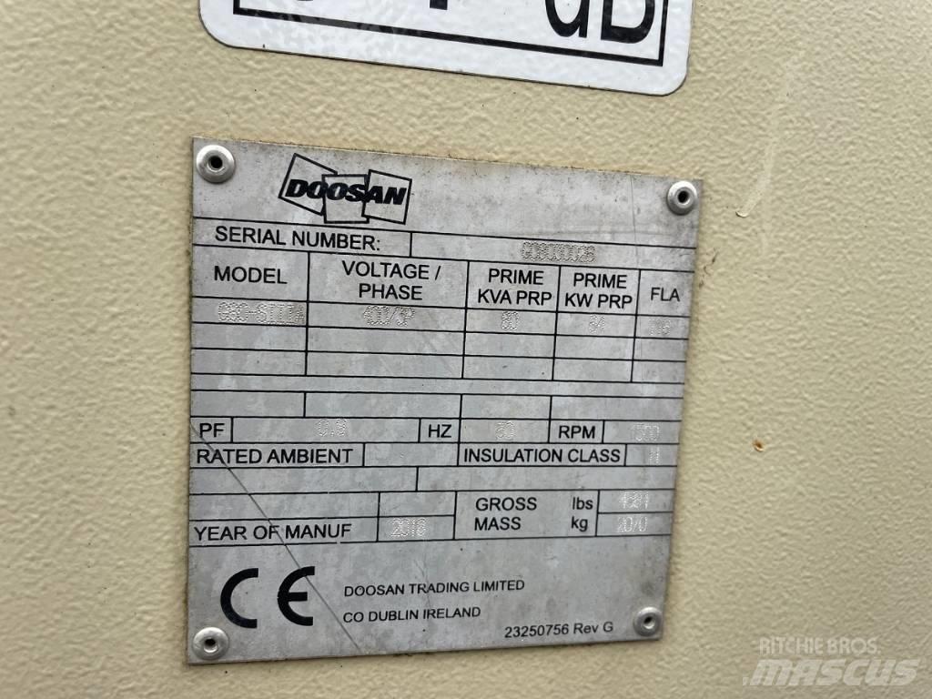 Doosan G 80 Agregaty prądotwórcze Diesla