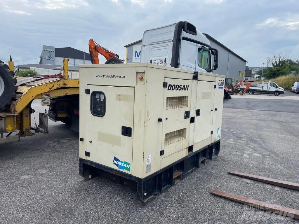 Doosan G 80 Agregaty prądotwórcze Diesla