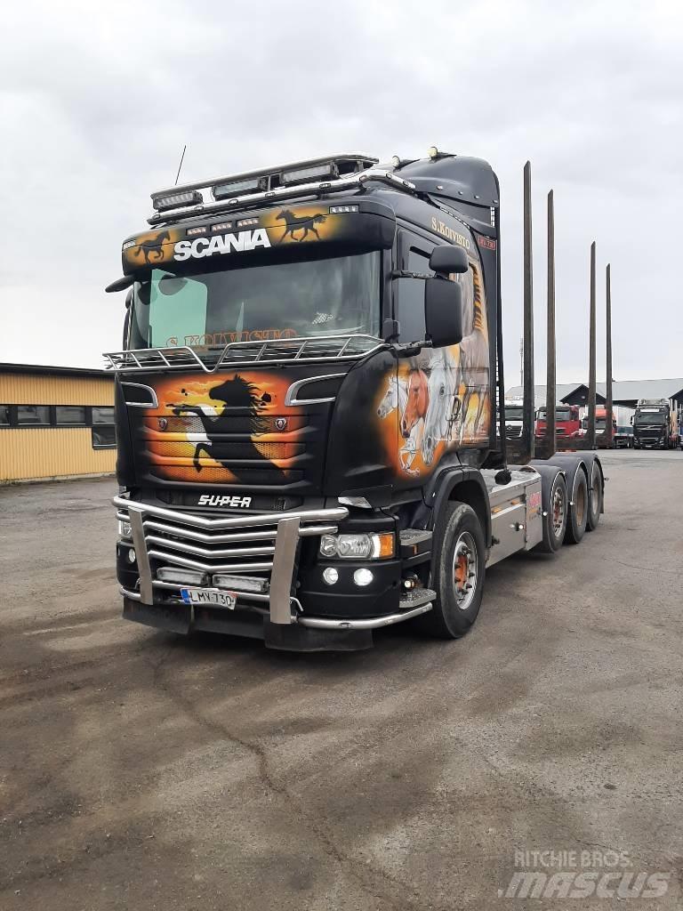 Scania R 730 Samochody do przewozu drewna