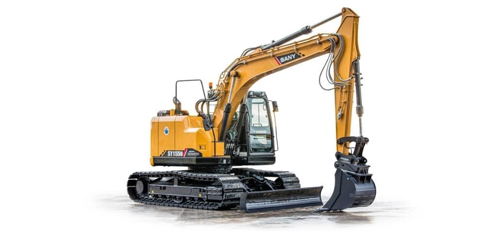 Sany SY155U (16 tonni) Koparki gąsienicowe