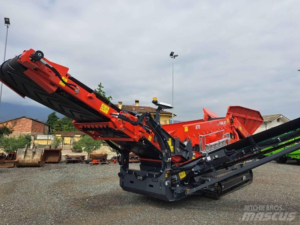 Finlay 870 Przesiewacze mobilne
