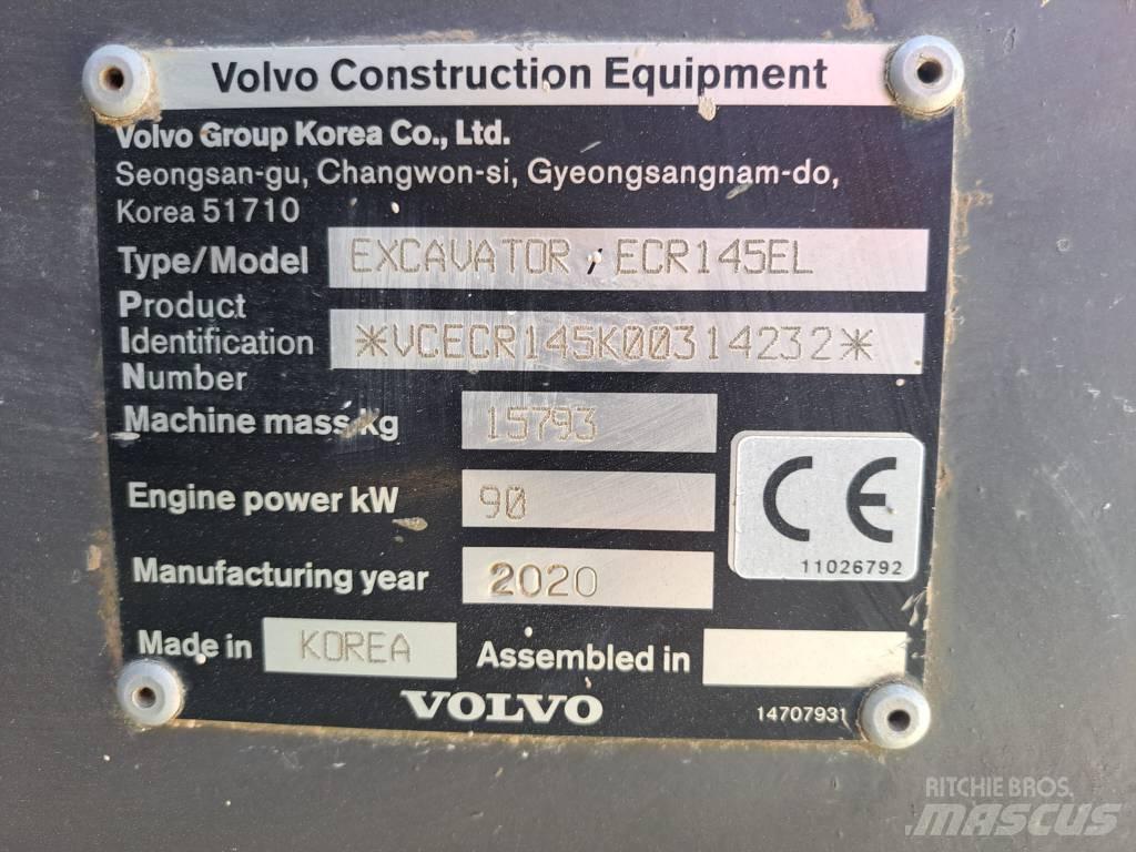 Volvo ECR 145 E Koparki gąsienicowe