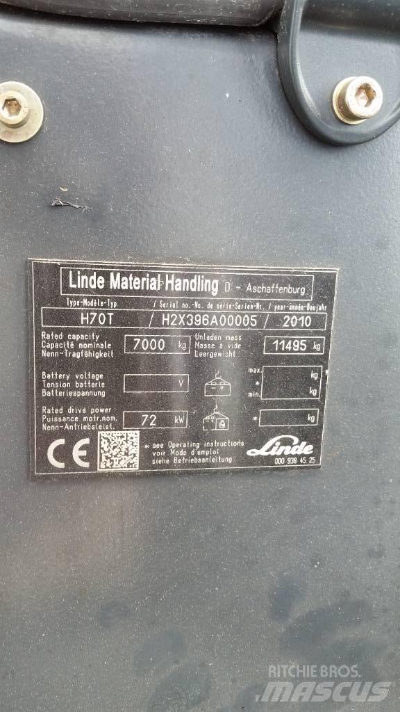 Linde H70T Wózki LPG