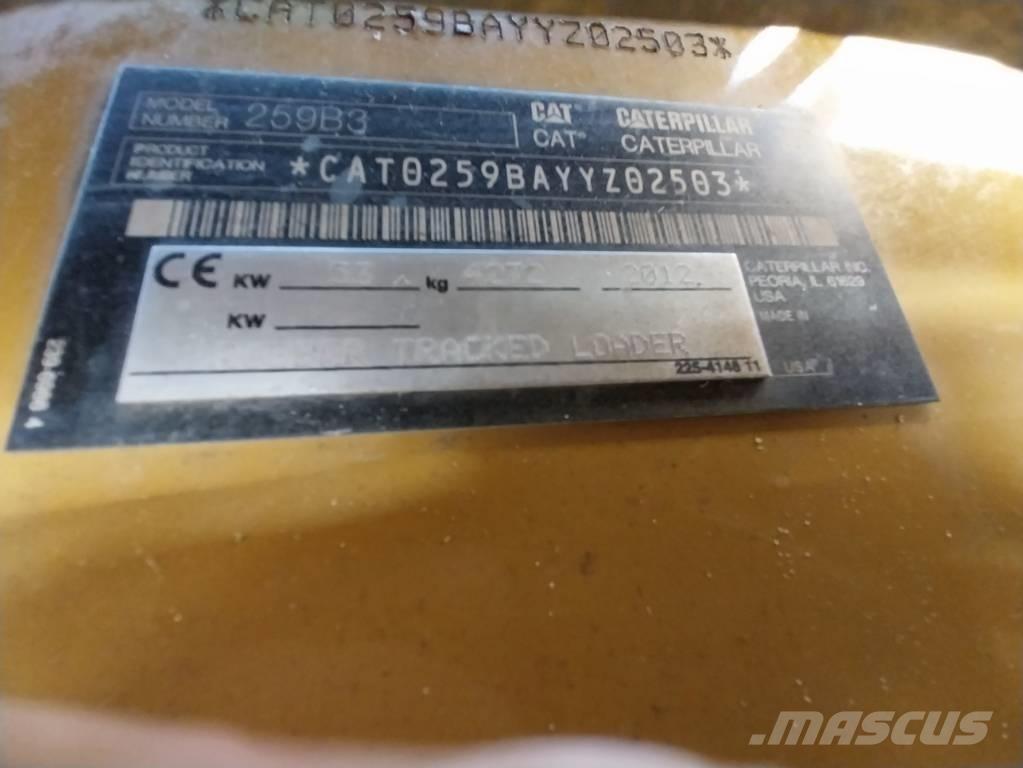 CAT 259 B 3 Ładowarki burtowe