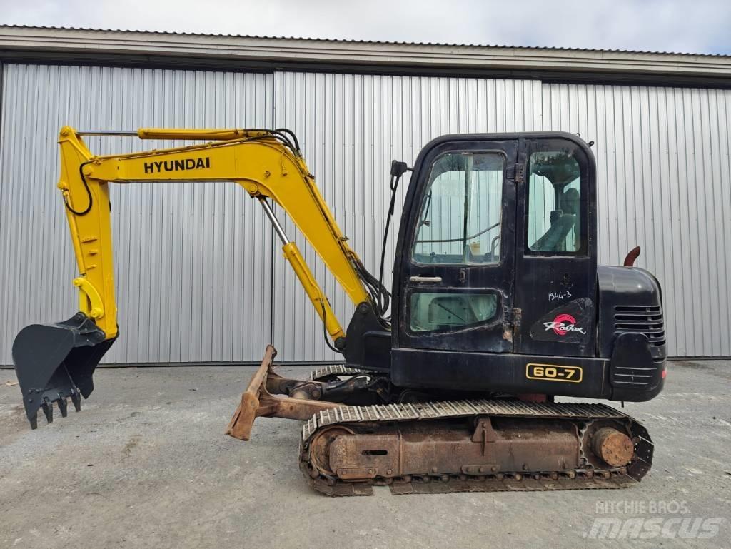 Hyundai R 60-7 Minikoparki