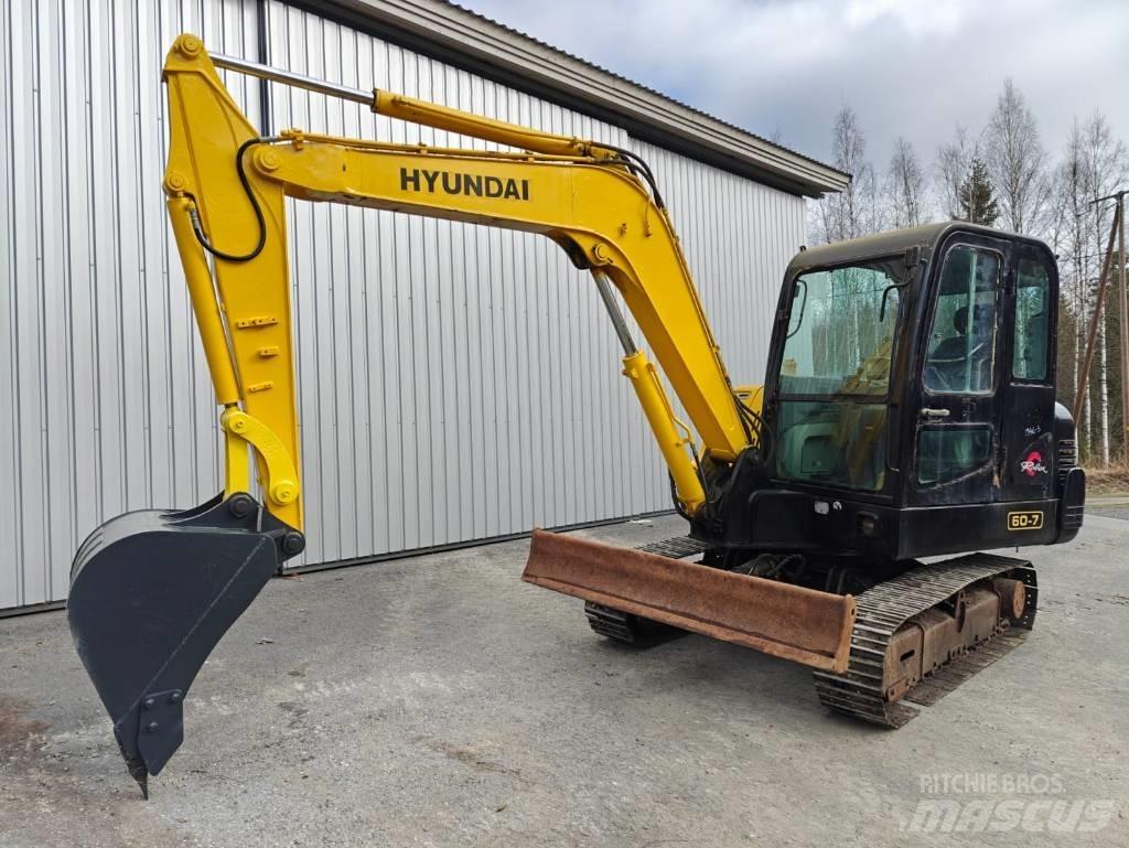 Hyundai R 60-7 Minikoparki