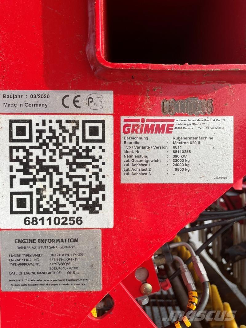 Grimme MAXTRON 620 Maszyny rolnicze - Inne