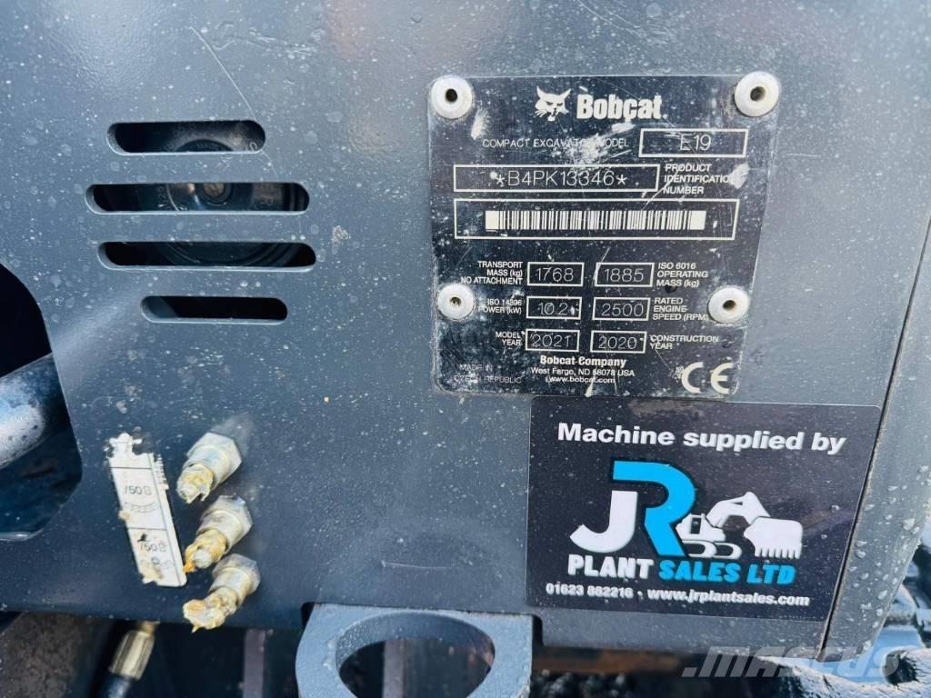 Bobcat E 19 Minikoparki