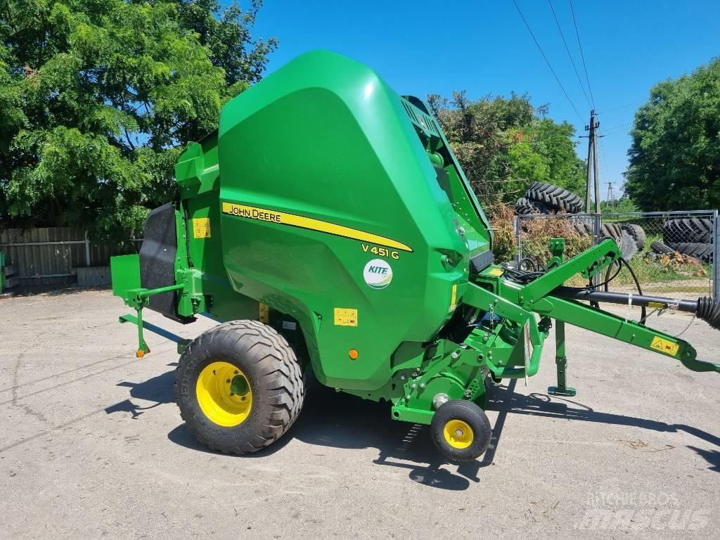 John Deere V451G Prasy zwijające