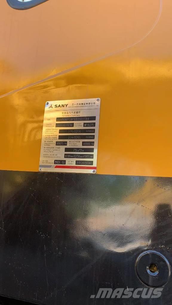 Sany 750s Żurawie szosowo-terenowe